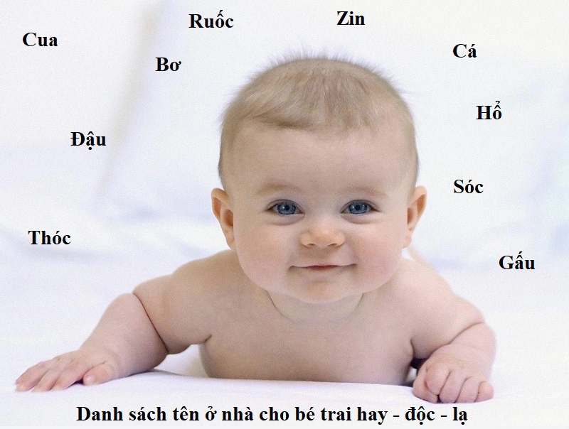 Đặt tên ở nhà cho bé trai ý nghĩa và đáng yêu năm 2025