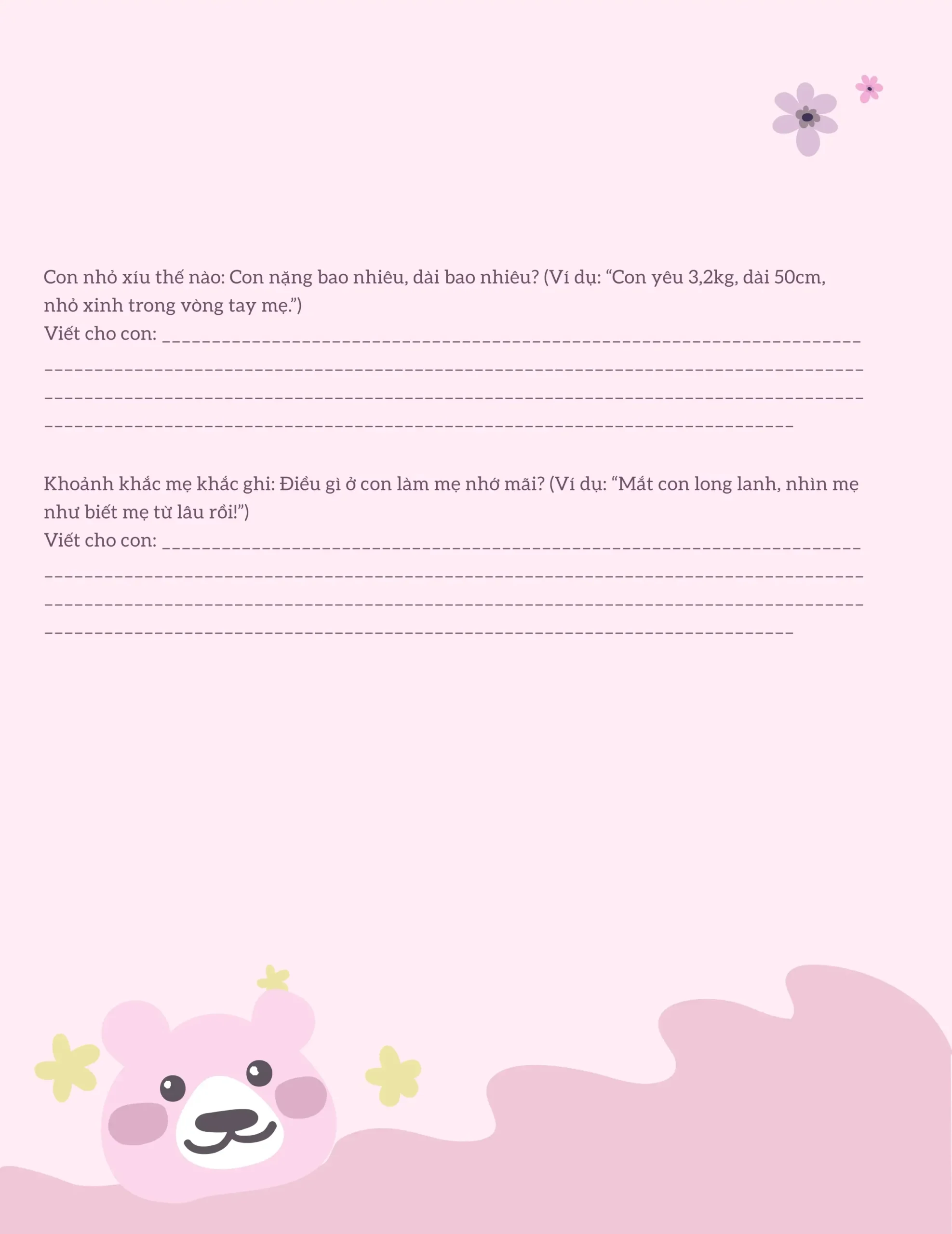 Cách viết nhật ký cho con [Có template mẫu]