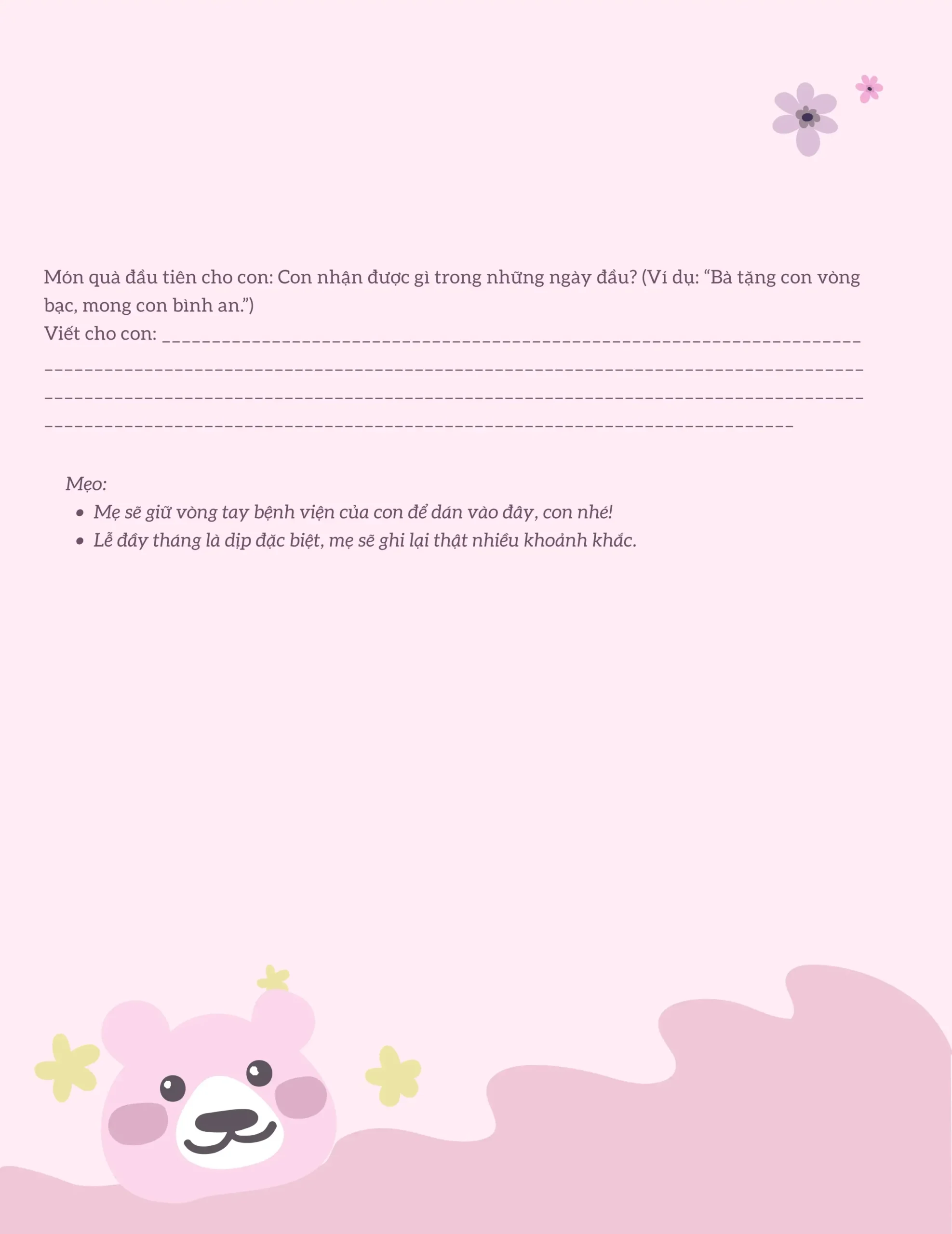 Cách viết nhật ký cho con [Có template mẫu]