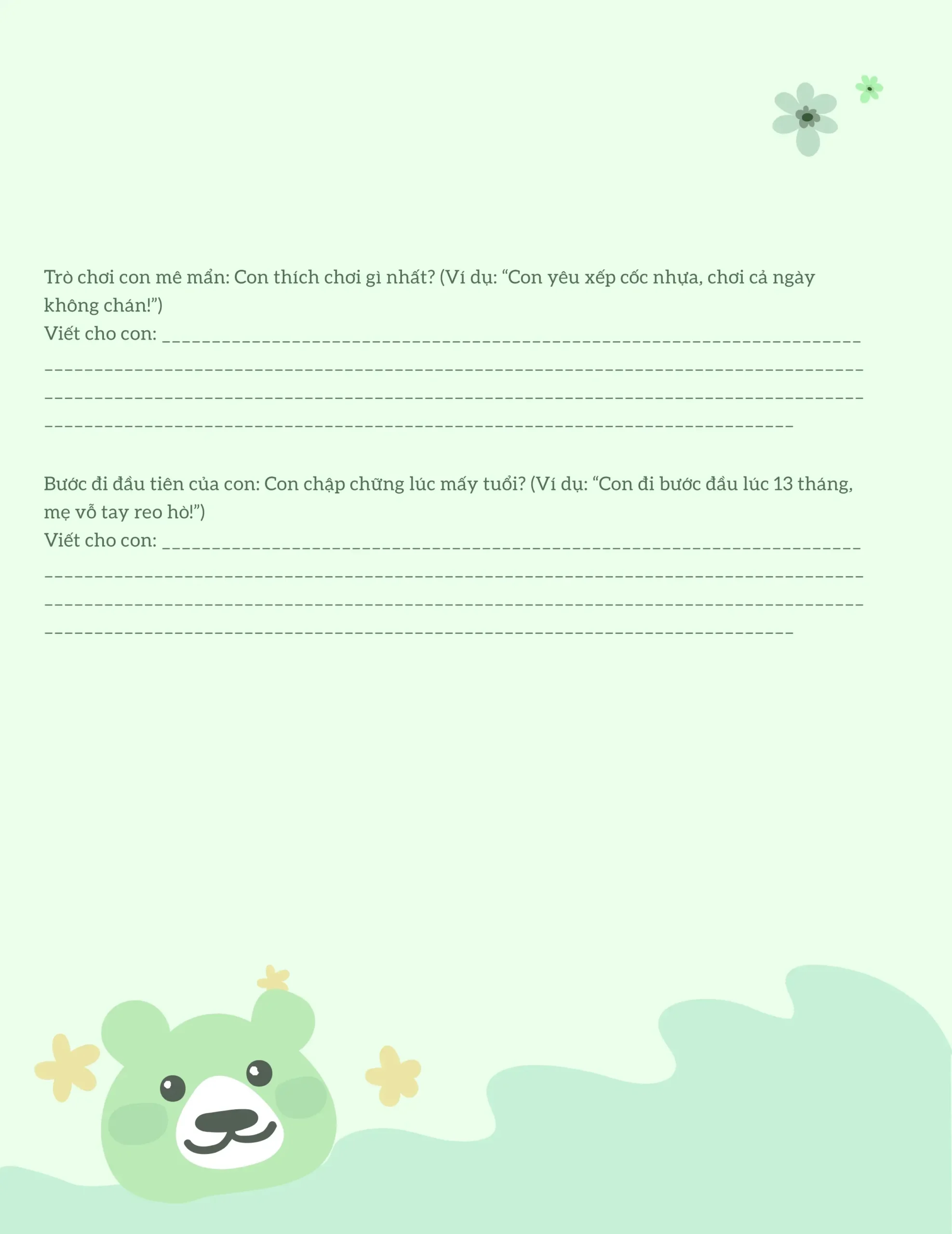 Cách viết nhật ký cho con [Có template mẫu]