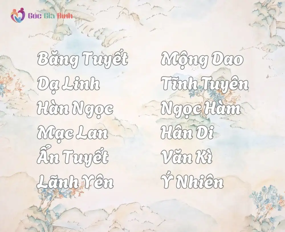 250+ Tên tiếng Trung hay cho nữ ý nghĩa nhất 2025